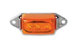 Custer Products - Copy of Custer CPL27AO Amber LED Clearance/Marker Light with Ear Mount Base