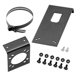 Bargman - Bargman 7-Way US Car Mounting Bracket with Universal Mounting Bracket and Clamp (Long) (Includes Screws and Nuts)