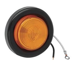 Bargman - Bargman Clearance Light Sealed #30 Amber with Grommet and 6-1/2" Pigtail