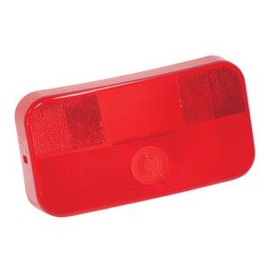 Bargman - Bargman Replacement Part, Taillight Lens Red for #30-92-001 & 106
