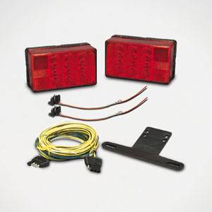 Bargman - Bargman Trailer Light Kit LED 4x6 Low Profile