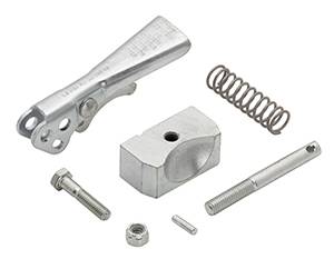 Bulldog - BULLDOG Replacement Part, 2" Wedge-Latch, Includes Latch, Lever, Ball Clamp & Hardware
