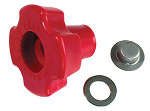 Bulldog - BULLDOG Replacement Part, Red Knob for 150's, 160's & 170's