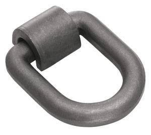 Draw-Tite - Draw-Tite Forged D-Ring w/Weld On Mounting Bracket, 5/8" Dia., 1" x 5" x 6" c1045 Material, 46,760 lbs.
