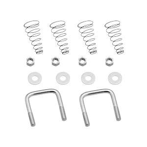Draw-Tite - Draw-Tite Gooseneck Accessory Kit, Hide-A-Goose™ Head U-Bolt Kit for #9461, #9465, #9471, #9475 for GM HD Pickups (Includes (4) 1/2" Flat Washers, (4) Lock Nuts, (4) Conical Springs & (2) 1/2" U-Bolts)