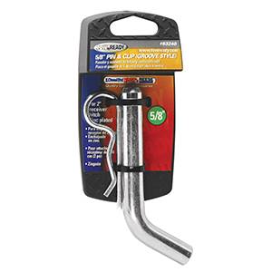 Draw-Tite - Draw-Tite Packaged 5/8" Grooved Style Hitch Pin and Clip for 2" Sq. Receivers