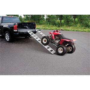 Draw-Tite - Draw-Tite Straight Aluminum Loading Ramps, 13 In. x 84 In., Pair Has 1,250 Lb. Capacity