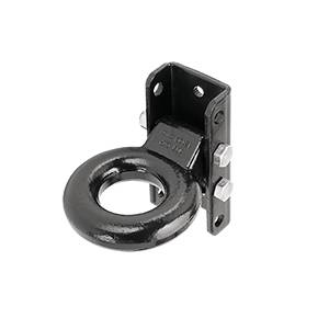Draw-Tite - Draw-Tite Adjustable Lunette Ring with Channel, 3" Dia., 24,000 lbs. Capacity