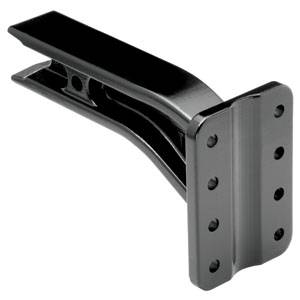 Draw-Tite - Draw-Tite Receiver Pintle Hook Mounting Plate, 2-1/2" Sq. Solid Shank, 8-1/2" Shank, 7-1/4" x 5" Plate Size, 18,000/2,000 lbs.