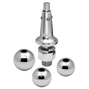 Draw-Tite - Draw-Tite Interchangeable Hitch Ball, 1" Shank, 1-7/8", 2", & 2-5/16" Balls, 8,000 lbs. Rating