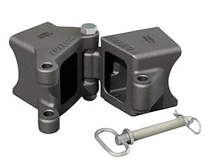 Fulton HDPB230101 Fold-Away Bolt-On Hinge Kit for 2 x 3 Trailer Beam up to 5,000 lb GTW 