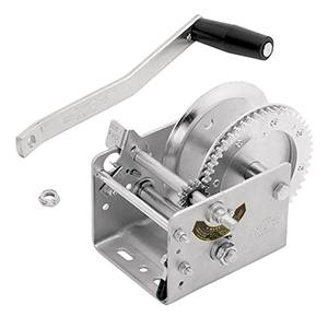 Fulton - Fulton Winch, 2600 lbs., 2-Speed, Mounting Holes On Center, w/o Strap