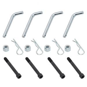 Reese - Reese Replacement Part, Titan® 20K Mounting Hardware (Includes: (4) Pins & Clips, (4) 1/2" - 13  x 4-1/4" Allen Head Bolts & (4) 1/2" -13 Nylon Locknuts)