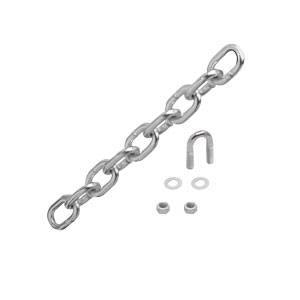Reese - Reese Replacement Part, Weight Distribution Chain Kit (Includes: (1) Chain w/9 Links, (2) Flat Washers 3/8", (2) Locknuts 3/8"-16 Grade 2 & (1) U-bolts 3/8"-16 x 1-1/2" x 1/2")