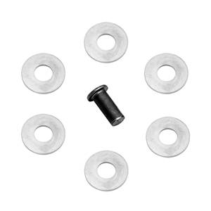 Reese - Reese Replacement Part, Head Adjustment Pin & Washers Kit for Light Weight Distributing Kit #66557/#66558 (Includes: (1) Pin & (6) Flat Washers 1/2" w/1-1/4" OD)