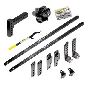 Reese - Reese STEADi-FLEX® Light Weight Distributing Kit w/Shank, Built In Friction Sway Control & Hardware, 6,000 lbs. (GTW), 400 to 600 lbs. (TW)