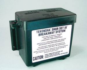 Tekonsha - Tekonsha Replacement Part, Battery Box, All Polymer Lockable