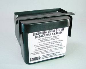 Tekonsha - Tekonsha Lockable Battery Case (Plastic) with Partition for Shur-Set III™