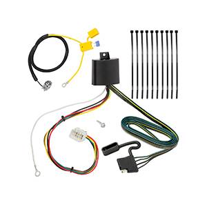 Tekonsha - Tekonsha Tow Harness Wiring Package (4-Flat) w/Circuit Protected ModuLite® HD Module