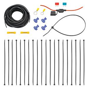 Tekonsha - Tekonsha Wiring Kit for Installing #119146, #119147, #119176, #119177, #119179, #119180, #119190, #119192 ModuLite® Power Modules, Includes 20 ft. Undercar Wire, Fuse w/Holder and Attaching Terminals