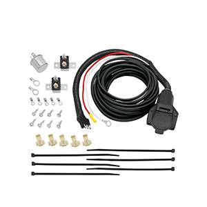 Tow Ready - Tow Ready Pre-Wired Brake Mate™ Kit Adapter, 7-Way Flat Pin Connector w/Brake Control Wiring Installation Kit