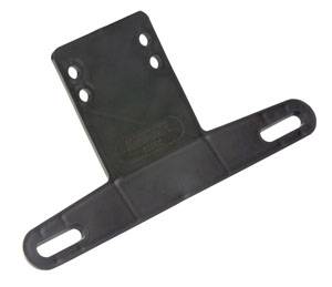 Wesbar - Wesbar License Plate Bracket, Plastic, Black