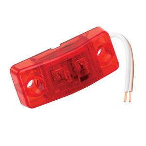 Wesbar - Wesbar Clearance Light LED Waterproof Red Lens w/Diodes
