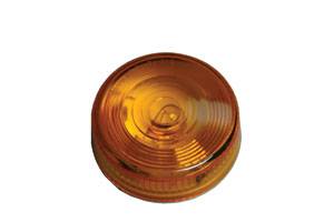 Wesbar - Wesbar Clearance Light 2-3/4" Round Amber Round w/Two Wire Construction