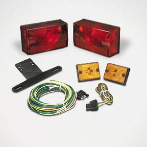 Wesbar - Wesbar Submersible Over 80" Taillight Kit w/Side Marker/Clearance Lights