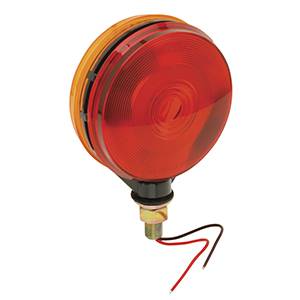 Wesbar - Wesbar Pedestal Mount, Red Stop/Tail/Turn - Amber Marker/Turn - Double Sided