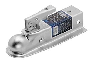 Fulton - Fulton Coupler, Ball Size 2", 2" Tongue Mount Width, Straight Channel, Zinc Finish, Rating 3,500 lbs.