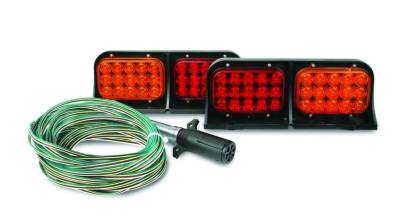 Custer Products - Custer AG-KIT-LED 35 ft. Ag Light Kit with 7-Way Round Plug and Brake Wire - LED