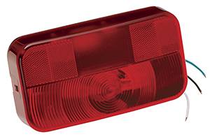 Jammy - JAMMY Taillight Surface Mount #92 Red with Black Base Right/Curbside