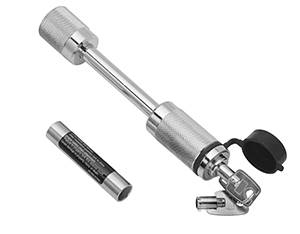 Tow Ready - Tow Ready 63234 Receiver Lock, for 1-1/4", 2" & 2-1/2" Sq. Receivers w/Universal Stainless Steel Sleeve