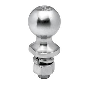 Tow Ready - Tow Ready 63881 Packaged Hitch Ball, 1-7/8" x 3/4" x 1-1/2", 2,000 lbs. GTW Zinc