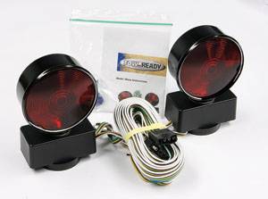 Tow Ready - Tow Ready 18148 Tow Light Kit - Includes 2 Magnetic Base Lights and Leads