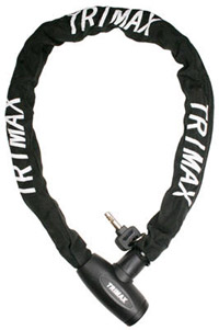 Trimax Locks - Trimax Locks THEX836 Integrated Lock and Super Chain - 3' X 8mm Links