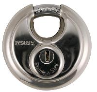 Trimax Locks - Trimax Locks TRP170 Stainless Steel 70mm Round Padlock with 10mm Shackle