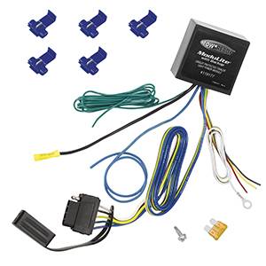 Tow Ready - Tow Ready 119177 Modulite Protector w/Integrated Circuit & Overload Protection & 5-Flat Connector for Backup Light or Surge Brake Lockout Circuit