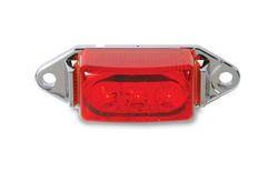 Custer Products - Custer CPL27R Red LED Clearance/Marker Light with Ear Mount Base