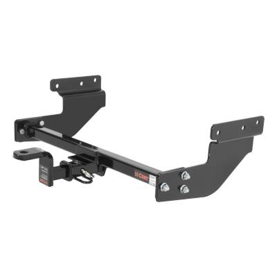 CURT - CURT Mfg 122173 Class 2 Hitch Trailer Hitch - Old-Style ballmount, pin & clip included.  Hitch ball sold separately.