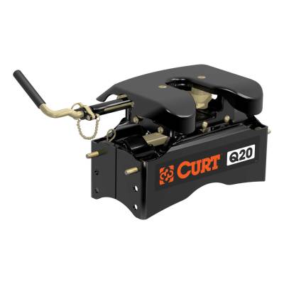CURT - CURT Mfg 16530  Fifth Wheel Hitch Head - Q20 5th wheel head unit (for use with the 16550 R20 roller)