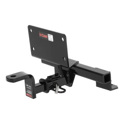 CURT - CURT Mfg 114993 Class 1 Hitch Trailer Hitch - Old-Style ballmount, pin & clip included.  Hitch ball sold separately.