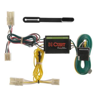 CURT - CURT Mfg 55307 Wiring T-Connector - 4-Way Flat T-Connectors
