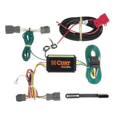 CURT - CURT Mfg 56184 Wiring T-Connector - Without factory tow package
