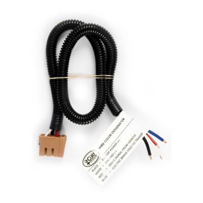 CURT - CURT Mfg 51351  Brake Control Harness Packaged - OEM connector with 2 FT wire