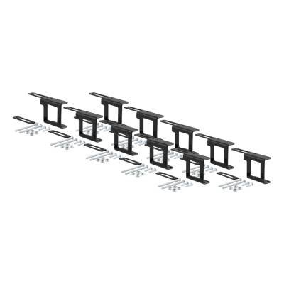 CURT - CURT Mfg 58002010  Easy Mount Electrical Bracket 10 Pack - Easy Mount Bracket for 4 or 5-way Flat Plug Connectors 10-Pack