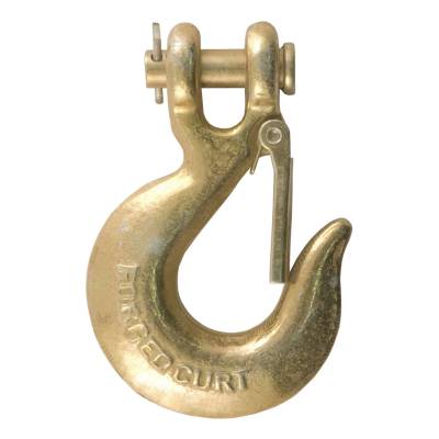 CURT - CURT Mfg 81950  Clevis Hook - 5/16 IN safety hook with latch