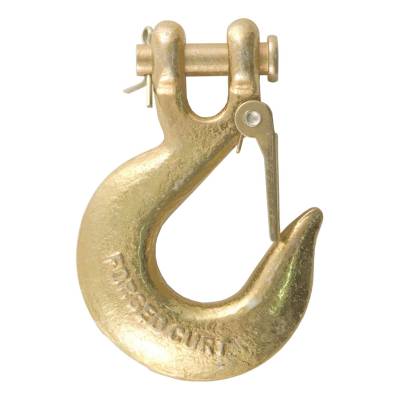 CURT - CURT Mfg 81960  Clevis Hook - 3/8 IN safety hook with latch