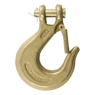 CURT - CURT Mfg 81970  Clevis Hook - 7/16 IN safety hook with latch